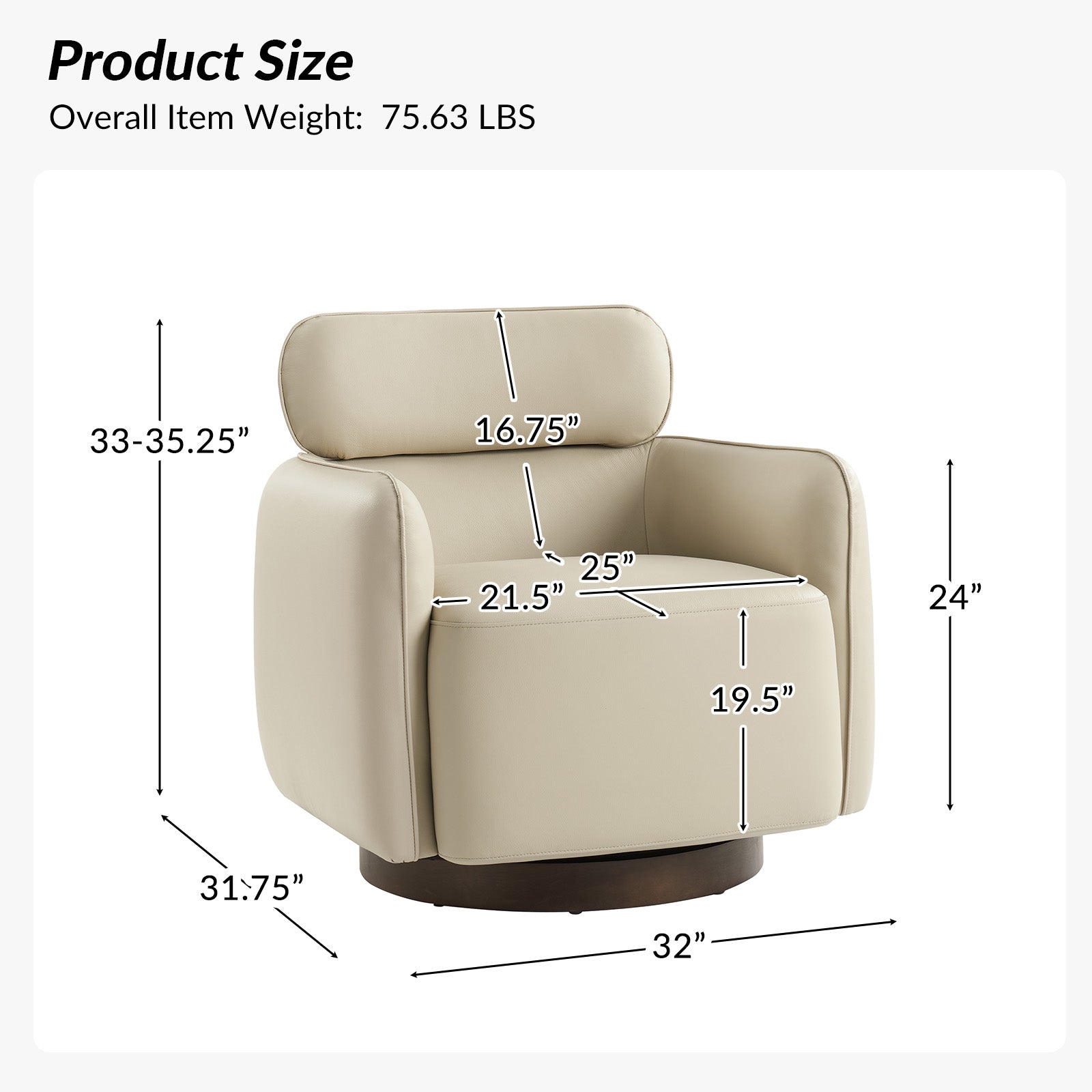 Othon Swivel Chair